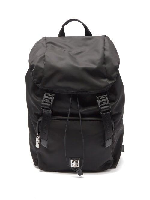 Mens Bags Givenchy - 4g Shell Backpack - Mens - Black