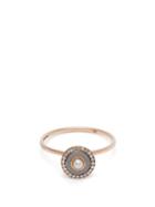 Matchesfashion.com Selim Mouzannar - 18kt Rose Gold, Diamond And Pearl Ring - Womens - Grey