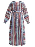 Le Sirenuse, Positano Calistta Arlechino-print Cotton Dress