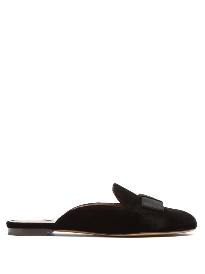Tabitha Simmons Masha Velevt Slipper Shoes