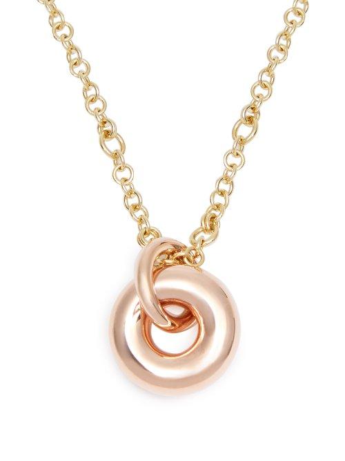 Matchesfashion.com Spinelli Kilcollin - Nebula 18kt Rose Gold Pendant Necklace - Womens - Gold