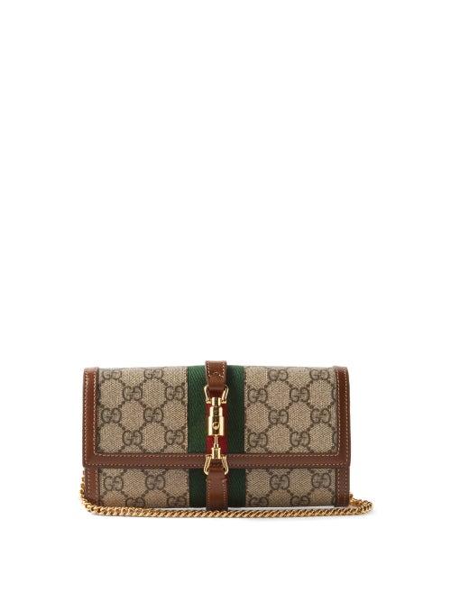 Gucci - Jackie 1961 Gg-supreme Wallet Cross-body Bag - Womens - Beige Multi