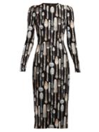 Dolce & Gabbana Cutlery-print Dress