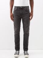 Nudie Jeans - Lean Dean Slim-leg Organic-denim Jeans - Mens - Black