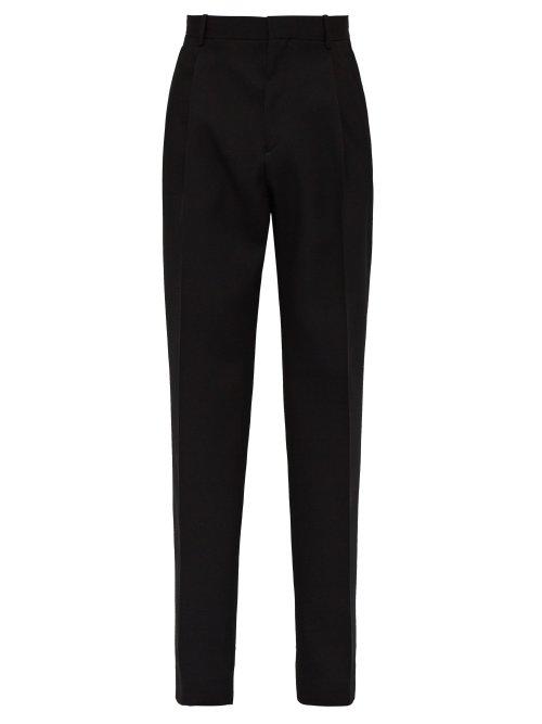 Matchesfashion.com Calvin Klein 205w39nyc - Relaxed Wool Suit Trousers - Mens - Black