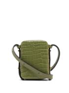 Matchesfashion.com Lutz Morris - Norman Mini Crocodile-effect Leather Bag - Womens - Khaki