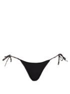 Eres - Youyou Striped-straps Bikini Briefs - Womens - Black
