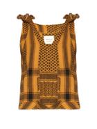 Cecilie Copenhagen Venice Scarf-jacquard Sleeveless Top