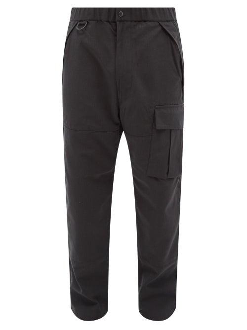 Snow Peak - Takibi Ripstop Cargo Trousers - Mens - Black