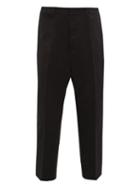 Matchesfashion.com Jil Sander - Twill Straight Leg Trousers - Mens - Black