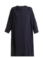 Matchesfashion.com Su - Lisa V Neck Cover Up - Womens - Navy