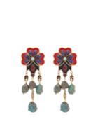 Etro Flower Bead Earrings