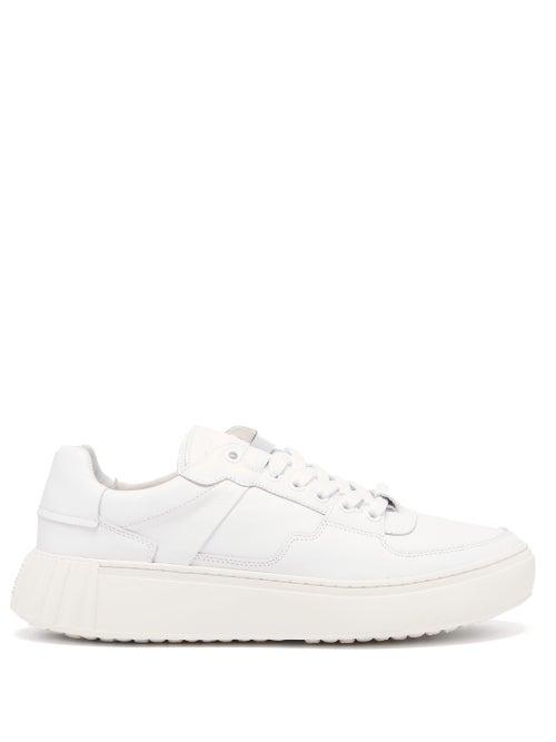 Matchesfashion.com Primury - Frank Panelled Nappa-leather Trainers - Womens - White