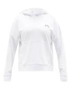 Matchesfashion.com The Upside - Logo-embroidered Organic-cotton Hooded Sweatshirt - Womens - White