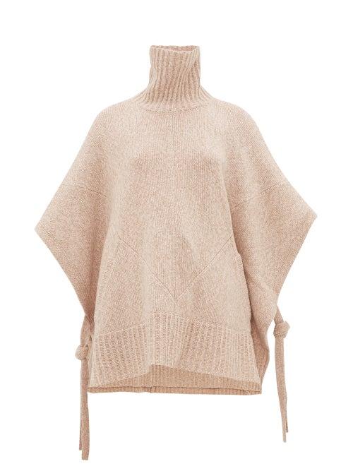 Matchesfashion.com Sies Marjan - Marta Oversized Cashmere-blend Poncho - Womens - Camel