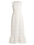 Redvalentino Floral Macram-lace Maxi Dress