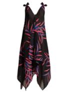 Diane Von Furstenberg Quincy-print Cotton-blend Dress