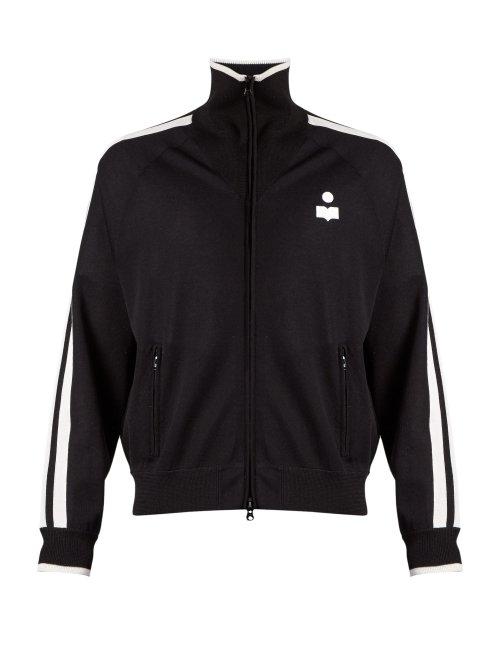 Matchesfashion.com Isabel Marant - Danily Track Top - Mens - Black