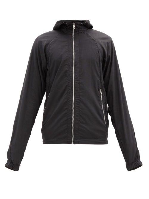 Matchesfashion.com Arnar Mar Jonsson - Hooded Ripstop Jacket - Mens - Black