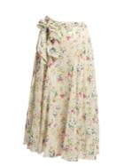 Mes Demoiselles Ashmore Floral-print Cotton Skirt