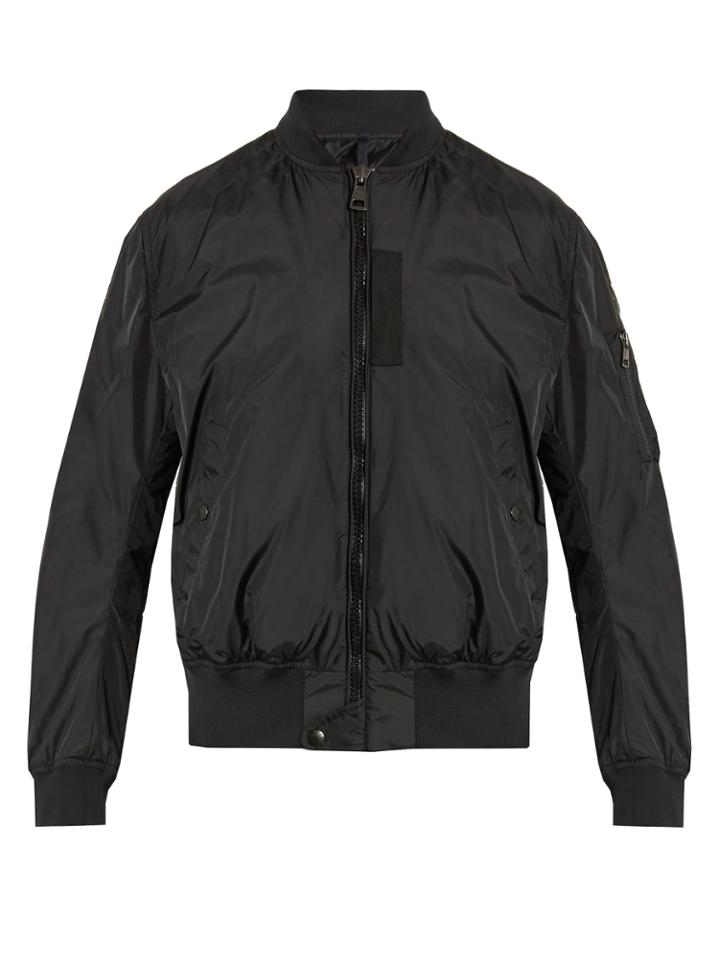 Moncler Timothe Nylon Bomber Jacket