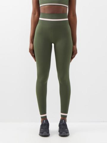 The Upside - Form High-rise Seamless Leggings - Womens - Green Pink