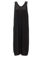Matchesfashion.com Pleats Please Issey Miyake - Scoop-neck Technical-pleated Midi Dress - Womens - Black