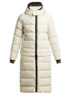 Matchesfashion.com Templa - Verba Quilted Down Filled Coat - Womens - Grey