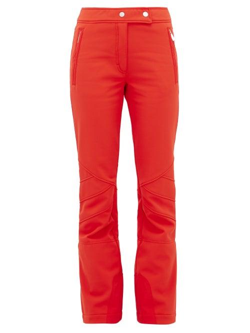 Matchesfashion.com Toni Sailer - Sestriere Flared Ski Trousers - Womens - Red