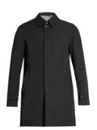 Herno Single-breasted Water-resistant Overcoat