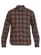 Matchesfashion.com Oliver Spencer - New York Special Checked Cotton Shirt - Mens - Multi