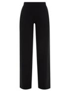 Altuzarra - Hypnos Knitted Wide-leg Trousers - Womens - Black