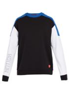 P.e Nation Field Contrast-panel Cotton Sweatshirt