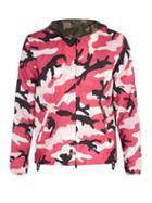 Matchesfashion.com Valentino - Camouflage Print Windbreaker - Mens - Pink