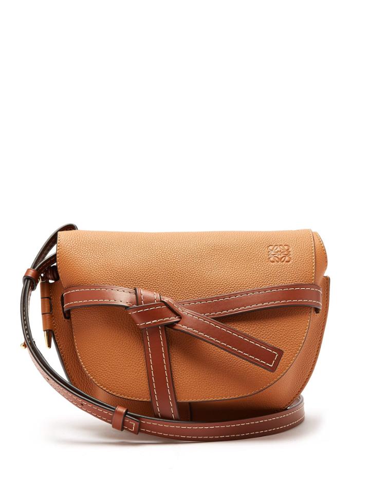 Loewe Gate Small Grained-leather Cross-body Bag