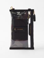 Anya Hindmarch - Everything Leather-trim Vinyl Pouch - Womens - Khaki Multi