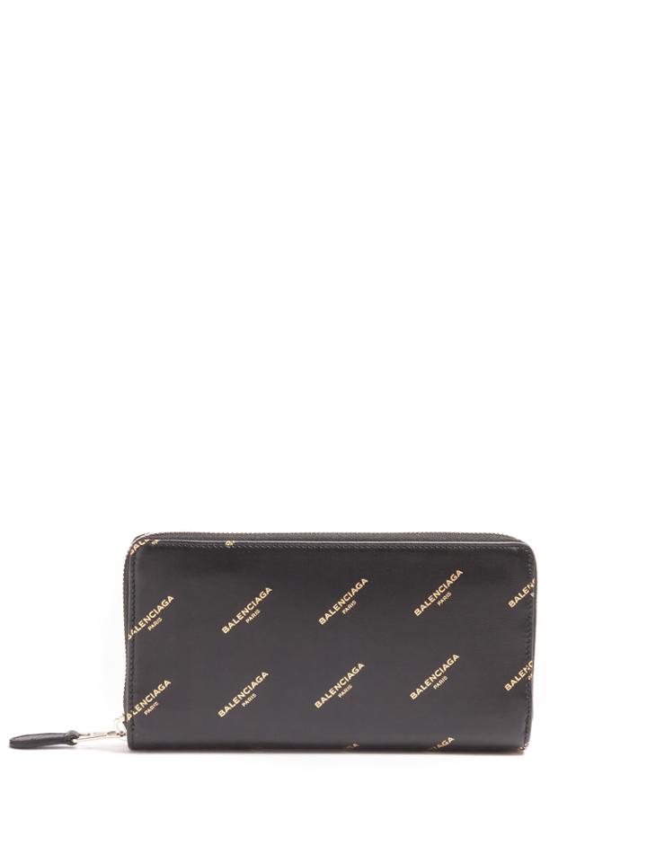 Balenciaga Bazar Continental Zip-around Wallet