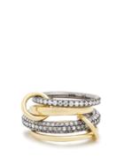 Spinelli Kilcollin Vega Diamond, Silver & Yellow-gold Ring