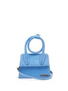 Matchesfashion.com Jacquemus - Chiquito Noeud Leather Cross-body Bag - Womens - Blue