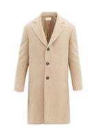 Matchesfashion.com Brunello Cucinelli - Single-breasted Wool Coat - Mens - Beige