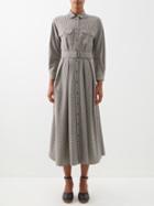 Weekend Max Mara - Fischio Dress - Womens - Brown Multi