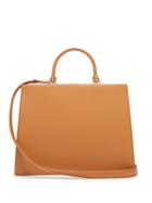 Matchesfashion.com Rodo - Frame Top Handle Leather Bag - Womens - Tan