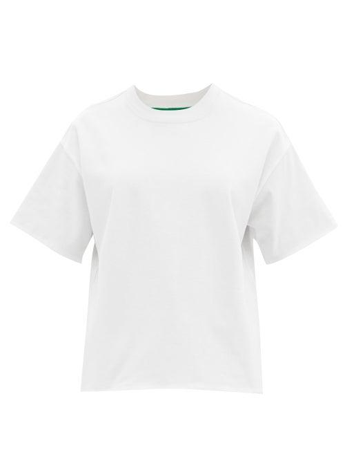 Bottega Veneta - Sunrise Cotton-jersey T-shirt - Womens - Green White