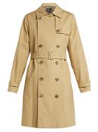 Matchesfashion.com A.p.c. - Josephine Cotton Trench Coat - Womens - Beige