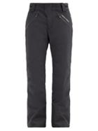 Matchesfashion.com Perfect Moment - Chamonix Logo-print Padded-shell Ski Trousers - Mens - Black