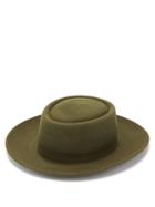 Matchesfashion.com Lock & Co. Hatters - Bruton Felt Fedora Hat - Mens - Green