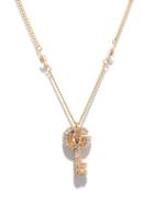 Gucci - Gg-key Crystal-embellished Necklace - Womens - Crystal
