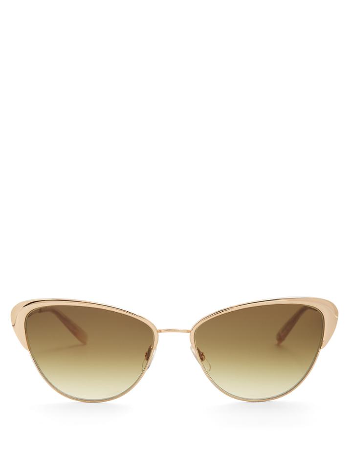 Garrett Leight Vista 56 Cat-eye Sunglasses