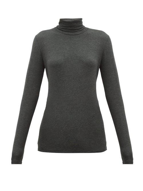 Matchesfashion.com Weekend Max Mara - Multig Top - Womens - Dark Grey