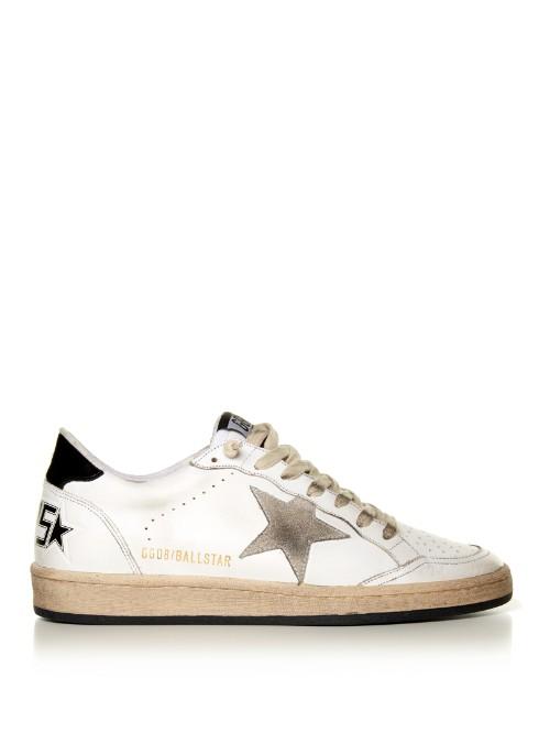 Golden Goose Deluxe Brand Ball Star Low-top Leather Trainers